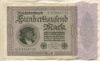 100000 марок. Германия 1923г
