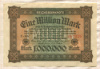 1000000 марок. Германия 1923г
