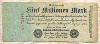 5000000 марок. Германия 1923г