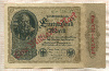 1000000000 марок. Германия 1923г