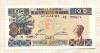 100 франков. Гвинея 1960г