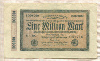 1000000 марок. Германия 1923г