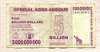 5000000000 долларов. Зимбабве 2008г