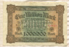 1000000 марок. Германия 1923г