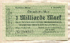 1000000000 марок. Германия 1923г