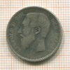 1 франк. Бельгия 1886г
