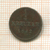 1/4 крейцера. Вюртемберг 1842г