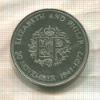25 пенсов. Великобритания 1972г