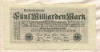 5000000000 марок. Германия 1923г
