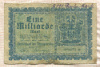 1000000000 марок. Германия 1923г