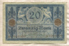 20 марок. Германия 1915г