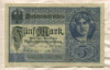 5 марок. Германия 1917г
