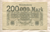200000 марок. Германия 1923г