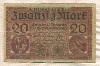 20 марок. Германия 1918г