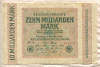 10000000000 марок. Германия 1923г
