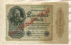1000000000 марок. Германия 1923г