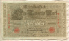 1000 марок. Германия 1910г