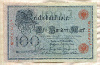 100 марок. Германия 1908г