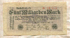 5000000000 марок. Германия 1923г