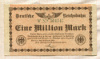 1000000 марок. Германия 1923г