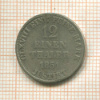 1/12 талера. Ганновер 1851г
