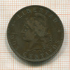 2 сентаво. Аргентина 1892г