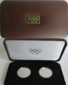 Набор монет. "Столетие Олимпийского движения" Австрия. ПРУФ 1995г