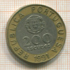 200 эскудо. Португалия 1991г