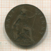 1/2 пенни. Великобритания 1917г