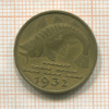 10 пфеннигов. Данциг 1932г