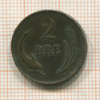 2 эре. Дания 1889г
