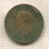 2 сантима. Франция 1856г