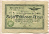 10000000 марок. Германия 1923г