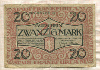 20 марок. Германия 1918г