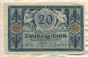 20 марок. Германия 1915г