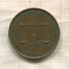 1 пайса. Британская Восточная Африка. Момбаса 1888г