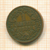 1 крейцер. Баден 1868г