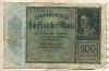 500 марок. Германия 1922г