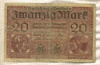 20 марок. Германия 1918г