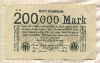 200000 марок. Германия 1923г