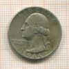 1/4 доллара. США 1944г