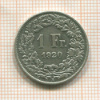1 франк. Швейцария 1920г