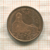1 пенни. Остров Мэн 2000г