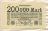 200000 марок. Германия 1923г