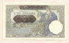 100 динаров. Сербия 1941г