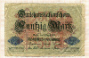 50 марок. Германия 1914г