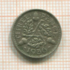 3 пенса. Великобритания 1936г