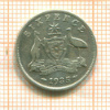 6 пенсов. Австралия 1935г