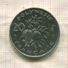 20 франков. Французская Полинезия 1991г
