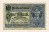 5 марок. Германия 1917г